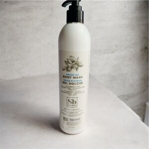 ONE BOTTLE OF SOAPBOX ARGAN OIL BODY WASH WITH SHEA BUTTER - 12 fl Oz